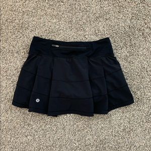 Lululemon pace rival skirt, mid-rise